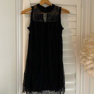 Women’s babydoll lace dress - S